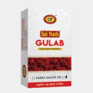Gulab Dhoop (10 Sticks) - Dhoop Medium Box (Sai Nath) from Chandas Perfumes