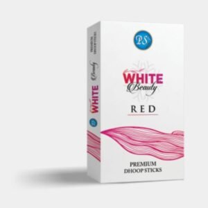 White beauty Red Dhoop Sticks (18 grams)